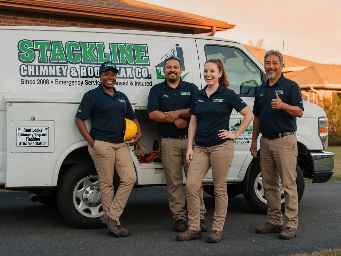 Chimney flashing repair company in Hudson, OH